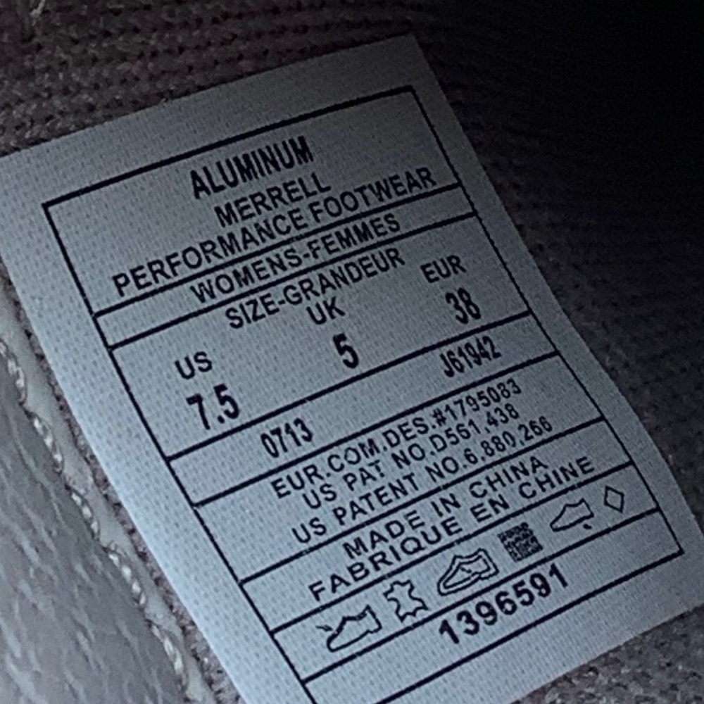 Merrell Aluminum Leather Clogs Womens 7.5 Slip On Performance Shoes J61942 Gray - Picture 4 of 12